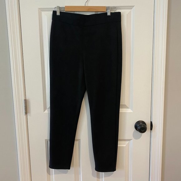 Curve Appeal Black Faux Suede Leggings - Medium‎ - Picture 1 of 7